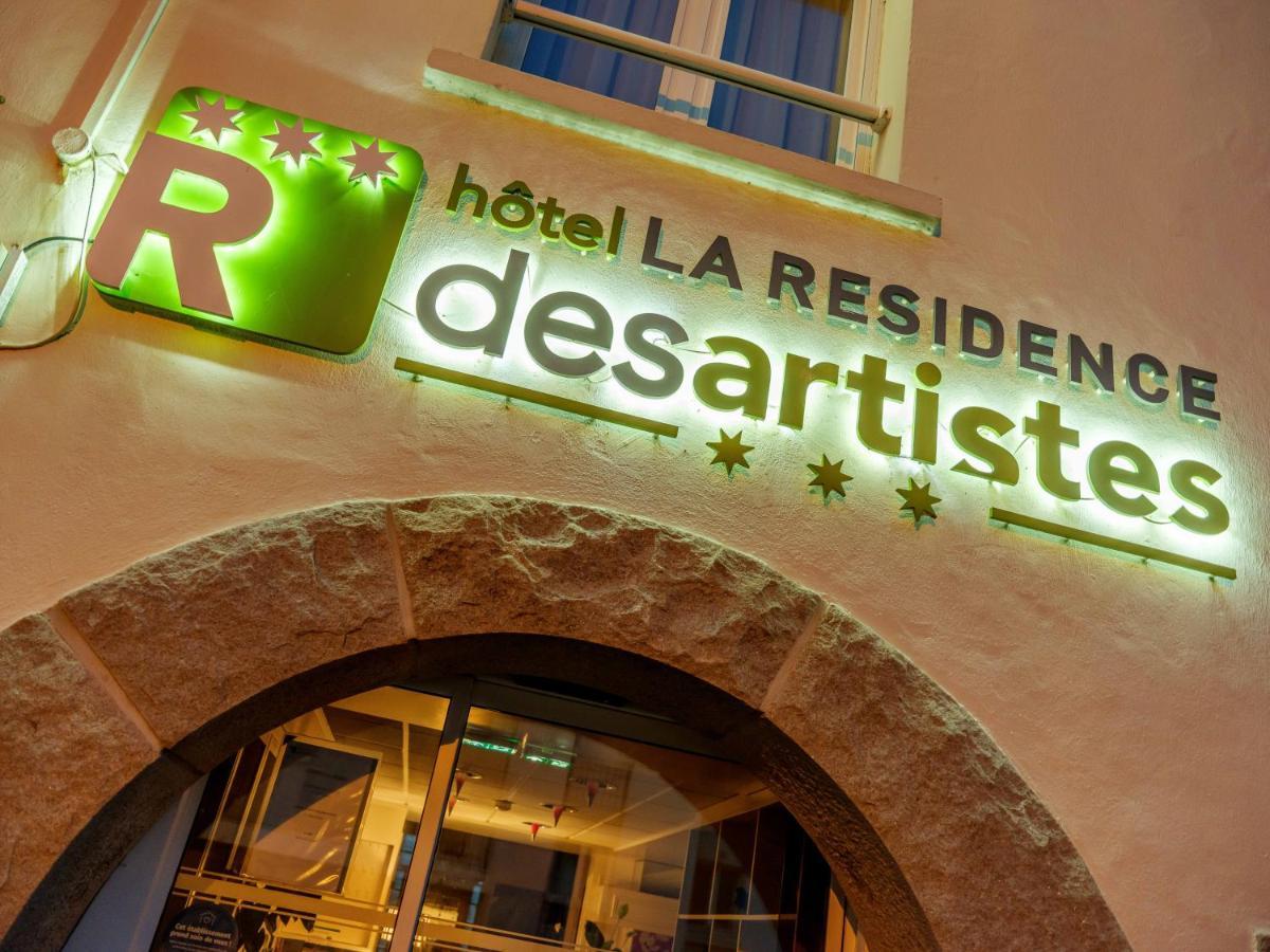 Hotel La Residence Des Artistes 로스코프 외부 사진