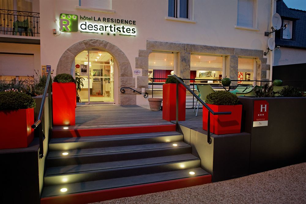 Hotel La Residence Des Artistes 로스코프 외부 사진